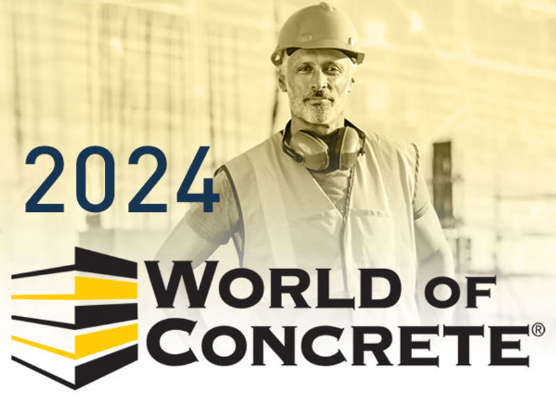 COME AND VISIT OUR BOOTH AT THE 2024 WORLD OF CONCRETE!